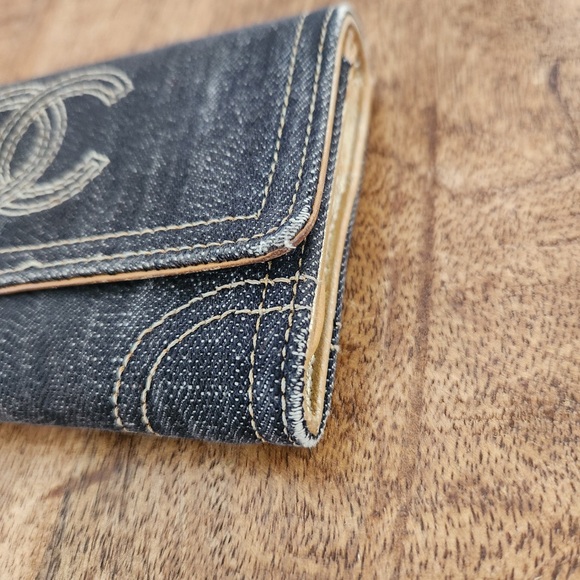 Chanel Denim Flap Wallet - Picture 4 of 15
